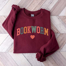 Bookworm Teacher Books Lover Sweatshirt