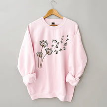 Dandelion Corgi Flower Sweatshirt