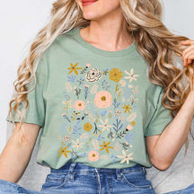 Florist Wild Flowers Gardener Gift T-Shirt