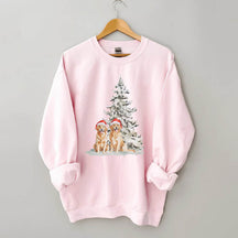 Christmas Golden Retriever Sweatshirt