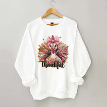 Colorful Glitter Turkey Sweatshirt