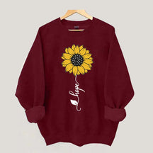 Hope Sunflower Sweatshirt