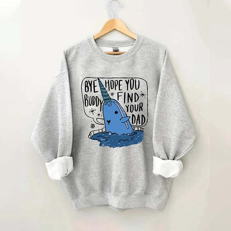 Christmas Whale Ugly Sweatshirt