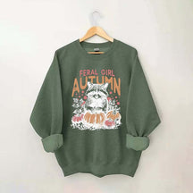 Feral Girl Autumn Sweatshirt