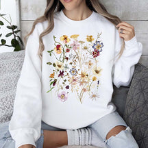 Meadow Pressed Flower Sweatshirt