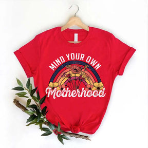 Boho Hippie Mom Motherhood T-Shirt