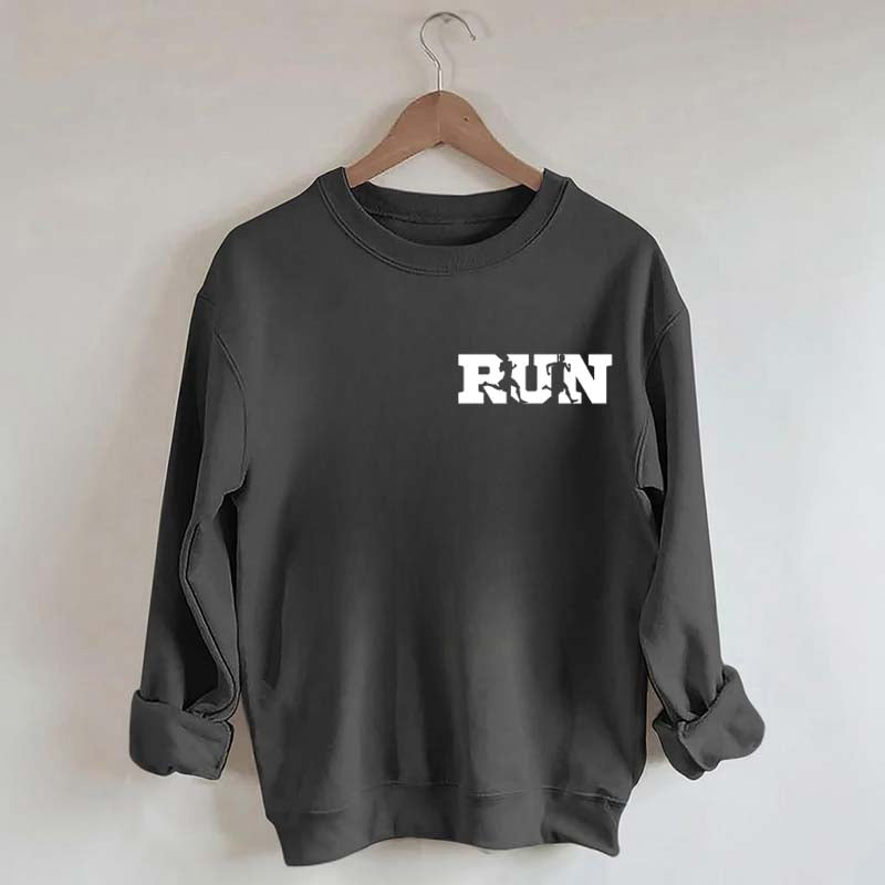 Run Marathon Gym Sweatshirt