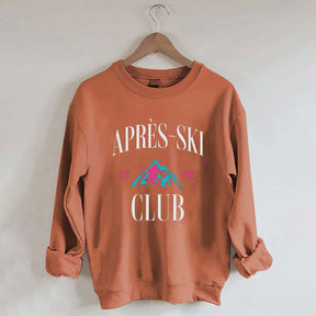 Vintage Style Apres Ski Club 80s Sweatshirt