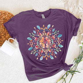 Mandala Floral The Zen Seeker T-Shirt