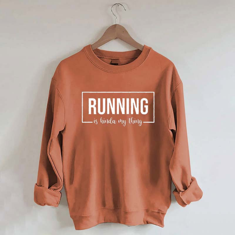 Running Track Funny Sweatshirt