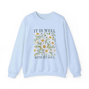 Vintage Floral Spiritual Faith Sweatshirt