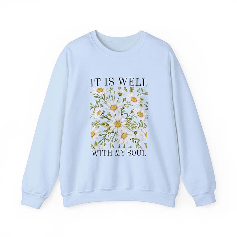 Vintage Floral Spiritual Faith Sweatshirt