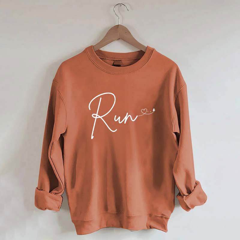 Outdoor Run Running Merch Sweatshirt