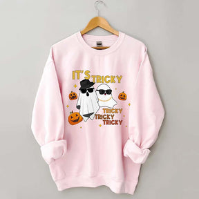 It's Tricky Tricky Tricky Halloween Sweatshirt