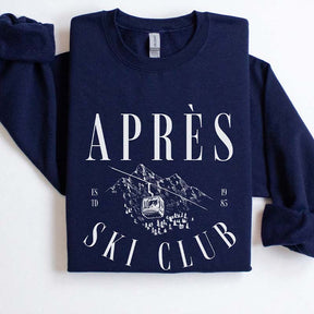 Retro Apres Ski Club Trip Trendy Sweatshirt