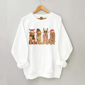 Golden Retriever Christmas Sweatshirt