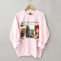 Vintage Small Town Christmas Sweatshirt