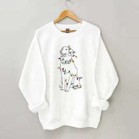 Cute Golden Retriever Christmas Sweatshirt