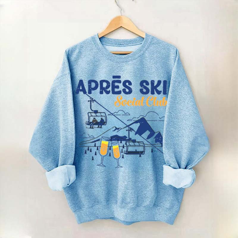 Cocktail Apres Ski Club Sweatshirt