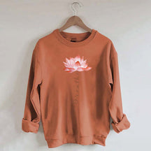 Lotus Flower Breathe Yoga Sweatshirt