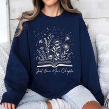 One More Chapter Book Lover Garden Sweatshirt