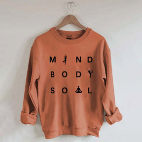 Mind Body Soul Yoga Sweatshirt