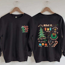 Retro Religious Christmas Sublimation Sweatshirt