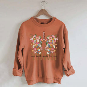 YHWH Flower Sweatshirt