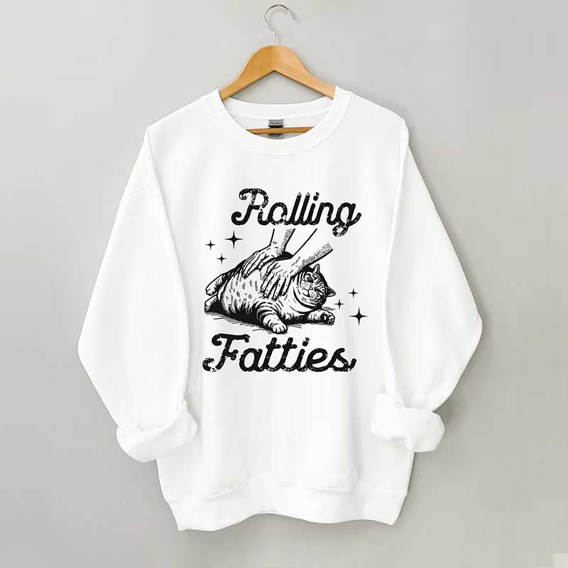 Rolling Fatties Cat Sweatshirt