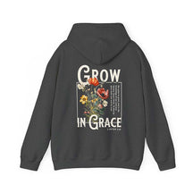 Grow In Grace Floral Spiritual Hoodie