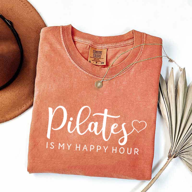 Pilates is My Happy Hour T-Shirt