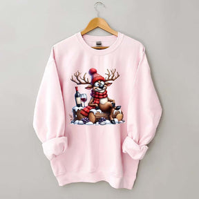 Funny Christmas Reindeer Sweatshirt