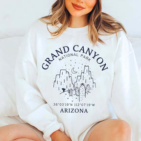 Moon Grand Canyon National Park Sweatshirt