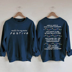 Friends Inspired Holiday Christmas Sweatshirt