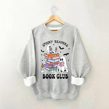 Ghost Halloween Spooky Readers Sweatshirt