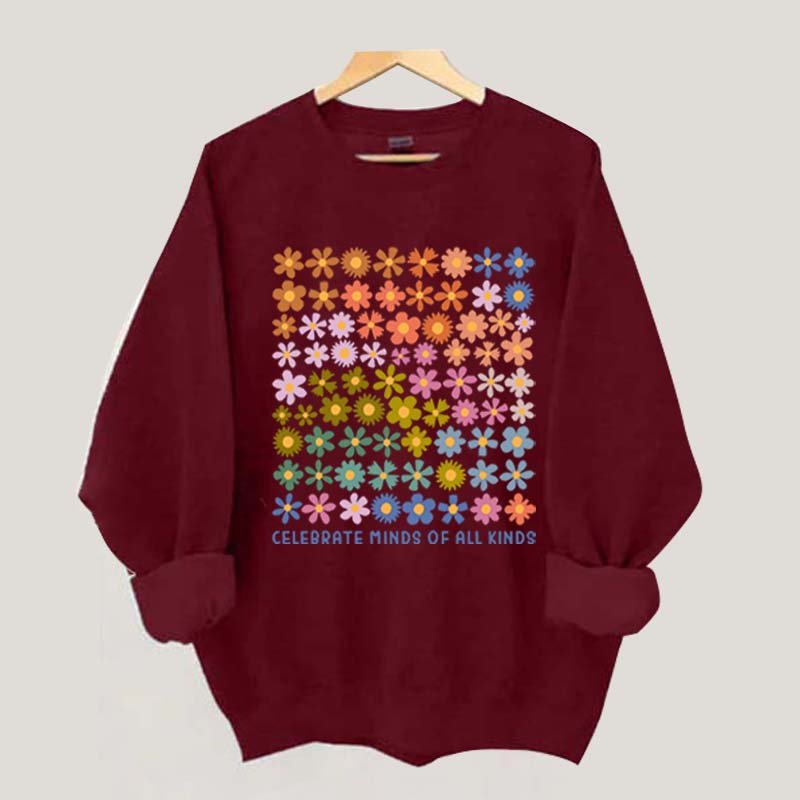 Celebrate Minds of All Kinds Neurodiversity Sweatshirt