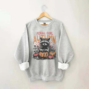 Feral Girl Autumn Sweatshirt