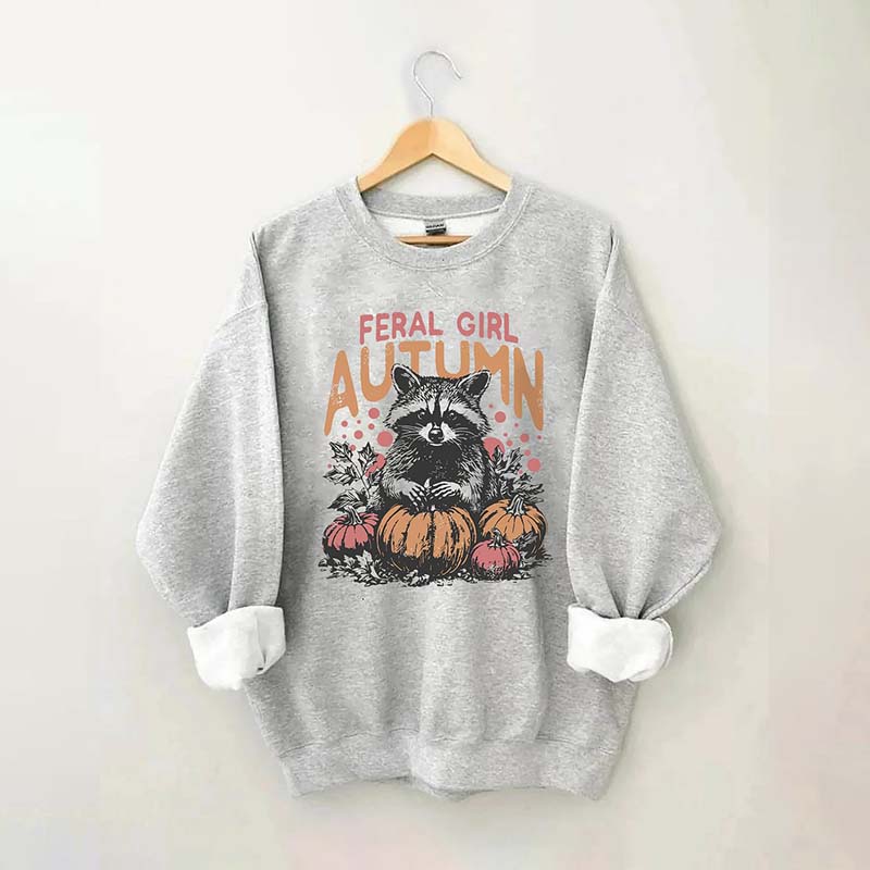 Feral Girl Autumn Sweatshirt