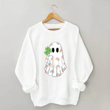 Funny St Patricks Day Ghost Sweatshirt