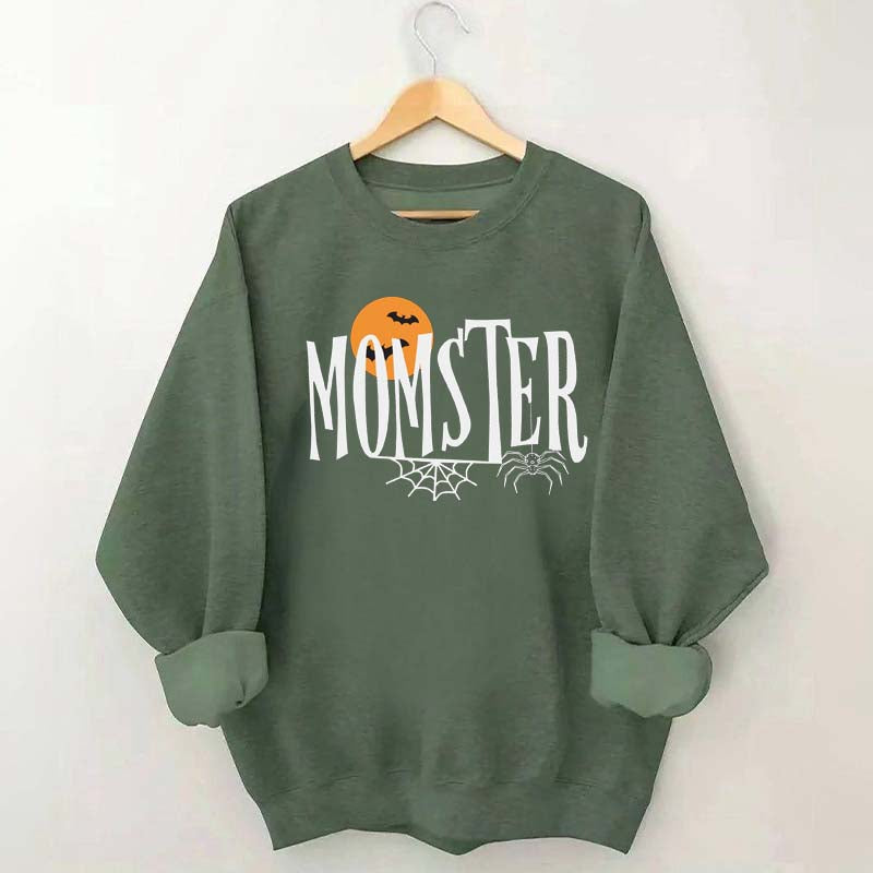 Funny Momster Halloween Sweatshirt