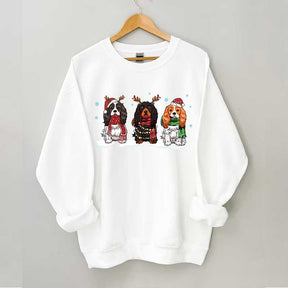 Cavalier King Charles Spaniel Christmas Sweatshirt