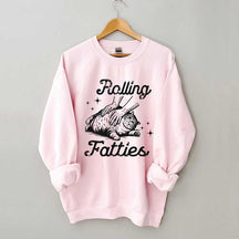 Rolling Fatties Cat Sweatshirt