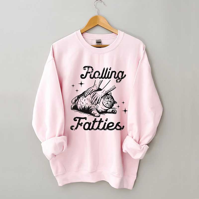 Rolling Fatties Cat Sweatshirt