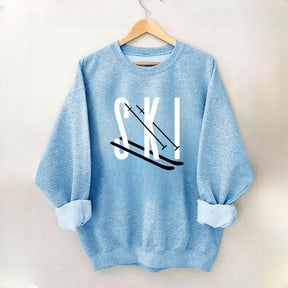 Snow Skiing Womens Gifts Sweatshirt