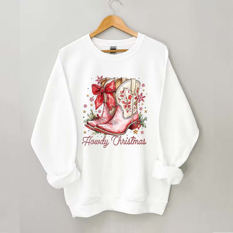 Howdy Christmas Sweatshirt