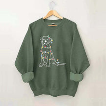 Labrador Dog Christmas Sweatshirt