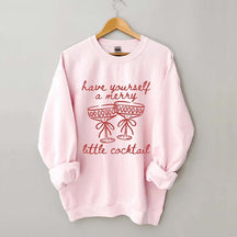 Christmas Cocktail Sweatshirt