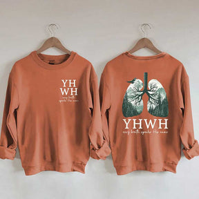 YHWH Lungs Christian Sweatshirt