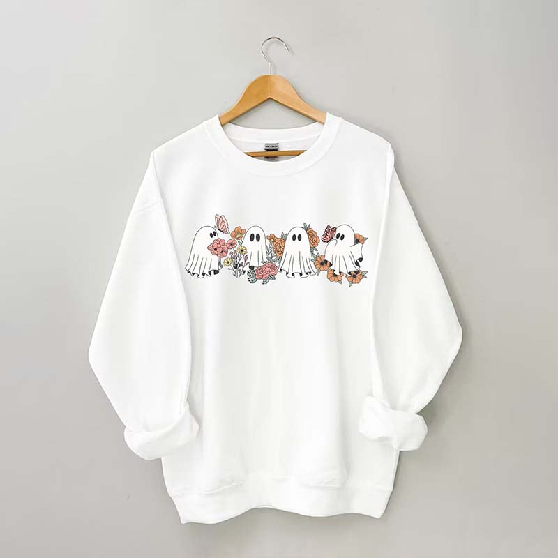 Floral Ghosts Sweatshirt