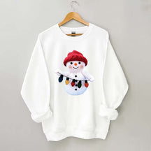 Christmas Snow Man Sweatshirt